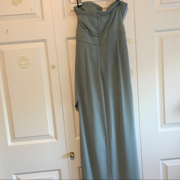 Heart shaped tube maxi evening bridesmaid dress - Picture 2 of 5
